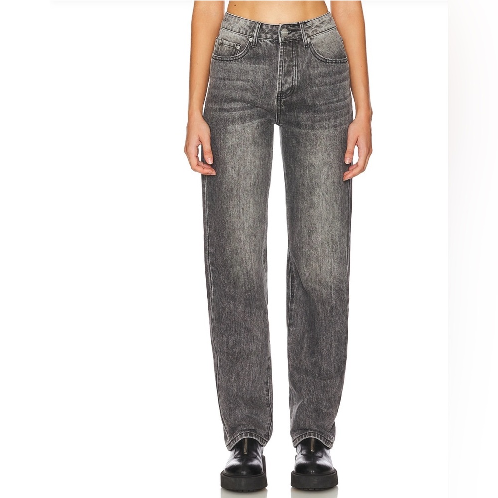 Superdown Lanie Jeans in Washed Grey